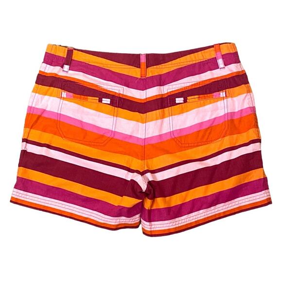 Tommy Bahama Size 12 - 5 Inch Inseam Striped Short Shorts - Picture 2 of 3